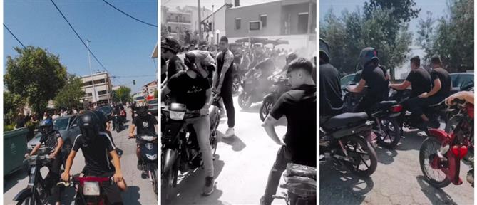Λαμία: Σπαραγμός στην κηδεία του 16χρονου μαθητή που έχασε τη ζωή του μετά από τροχαίο με μηχανάκι