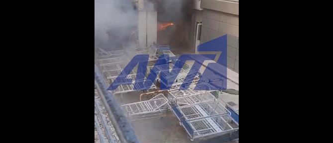 Πάτρα: Φωτιά στο Νοσοκομείο Άγιος Ανδρέας – Χωρίς ρεύμα η περιοχή (βίντεο)