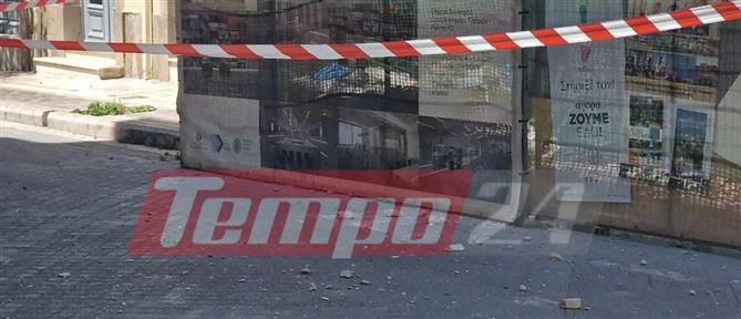 Πάτρα: Συνελήφθη γυναίκα για τους σοβάδες που έπεσαν