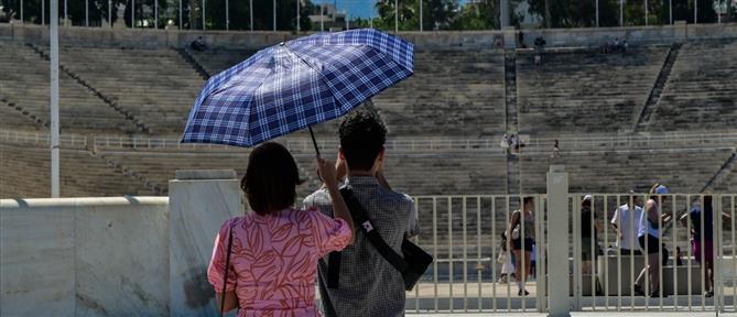 Καύσωνας: Θερμική κάμερα έδειξε 90 βαθμούς στην Αθήνα