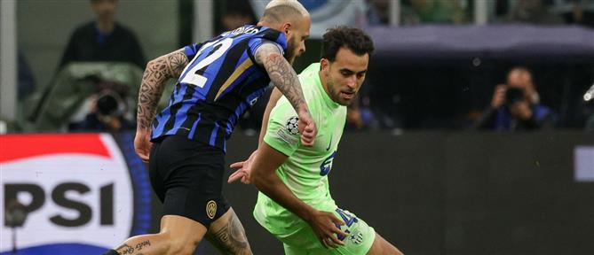 Champions League: Η Ίντερ “πέταξε” εκτός την Μπαρτσελόνα
