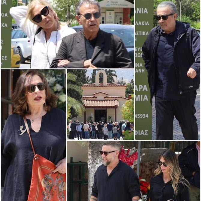 Αχιλλέας Θεοφίλου: Θλίψη στην κηδεία του (Photos)