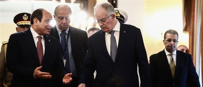 Θερμή υποδοχή Αλ Σίσι από Τασούλα στην ΑΘήνα - "Φίλος ο ελληνικός λαός"