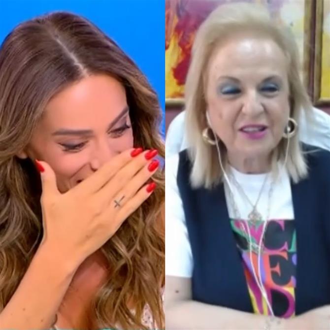 Ματίνα Παγώνη: Αιφνιδίασε on air τη Μαρία Αντωνά - "Τόσο ερωτευμένη με τον Λιάγκα, που στη γιορτή σου δεν απαντούσες ούτε στα τηλέφωνα;"