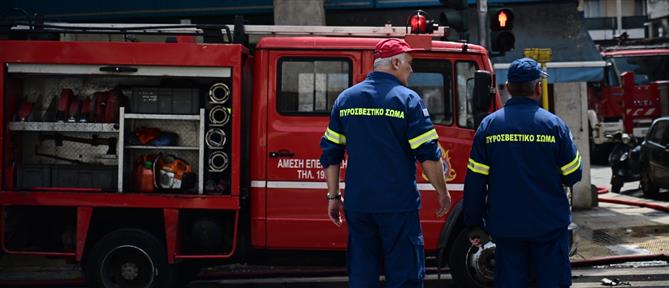 Πυρκαγιά ξέσπασε σε δασική έκταση στην Αιτωλοακαρνανία