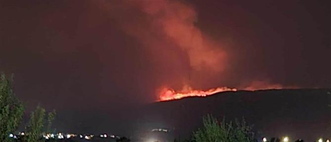Πτολεμαΐδα: Μειωμένη η ένταση της πυρκαγιάς - Δεν απειλούνται κατοικημένες περιοχές