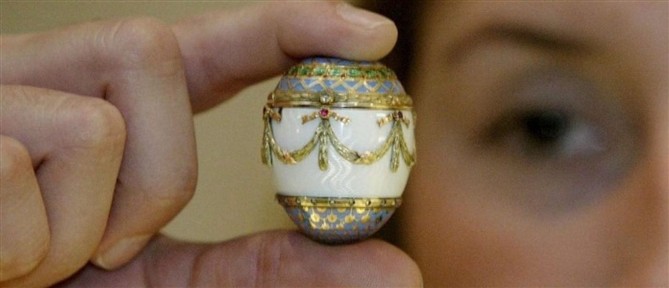 Κλέφτης αντάλλαξε ένα κλεμμένο αυγό Φαμπερζέ ... με ναρκωτικά