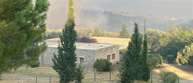 Φωτιά Αχαΐα - ΥΠΠΟ: Περιορισμένες οι ζημίες στον αρχαιολογικό χώρο της Βούντενης (εικόνες)