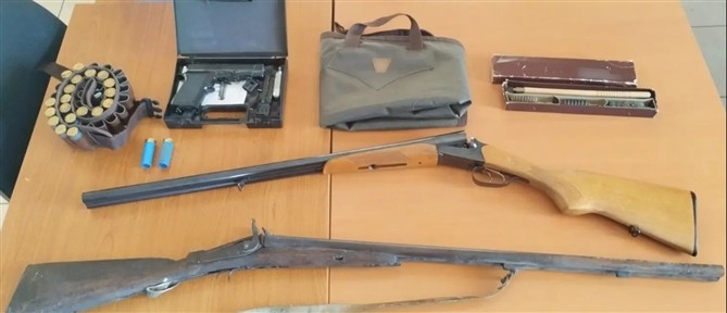 Κερατέα: Συνελήφθη 20χρονος με 2 καραμπίνες και φυσίγγια