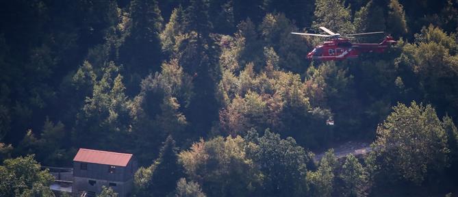 Νέδα: Πατέρας και γιος έπεσαν σε χαράδρα - Ελικόπτερο για αεροδιακομιδή του ανηλίκου